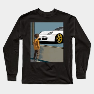 Porsche Cayman Kids Dream Long Sleeve T-Shirt